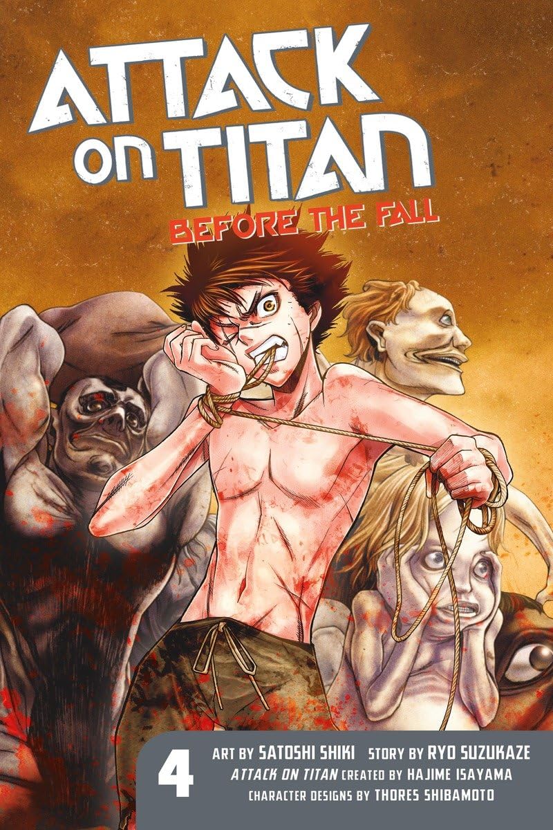 初版本　進撃の巨人 : Before the fall 4 Amazon | Attack on Titan: Before the Fall 4 | Isayama, Hajime